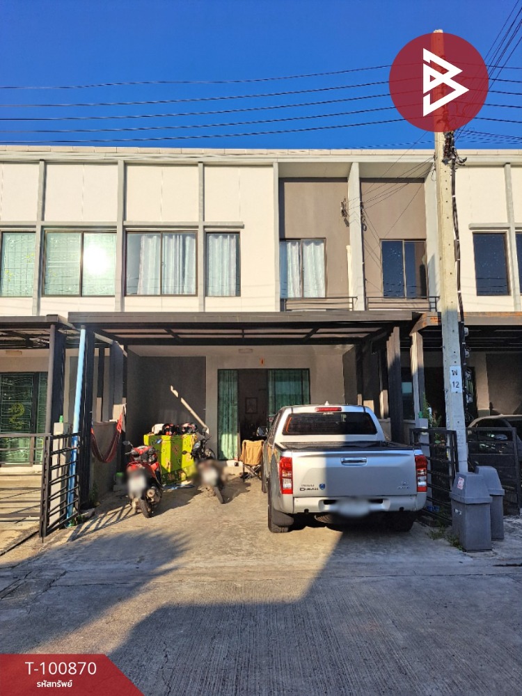 For SaleTownhomeBangna, Bearing, Lasalle : Townhouse for sale, Pleno Village Bangna-Onnut (Pleno Bangna-Onnut), Bang Phli, Samut Prakan