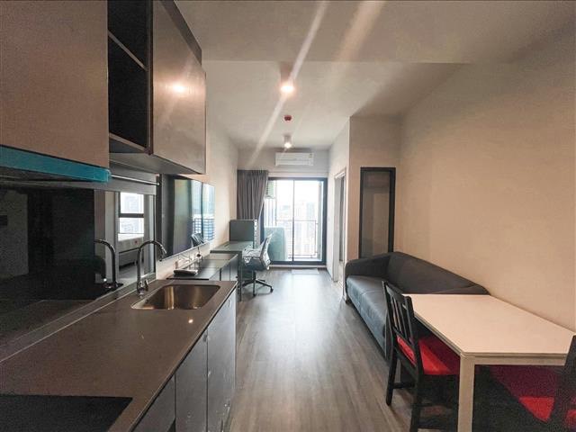 For RentCondoSiam Paragon ,Chulalongkorn,Samyan : For rent Ideo Chula Samyan, prime location, 1 bed, 24,000 baht, fully furnished and electric appliances, new room, high floor 30+ !!