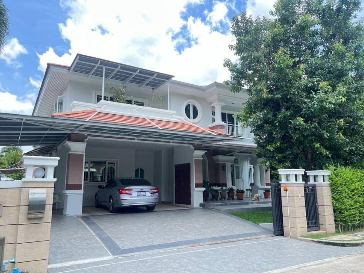 ขายบ้านลาดกระบัง สุวรรณภูมิ : ขายบ้านนันทวัน สุวรรณภูมิ บ้านพร้อมอยู่0863557948