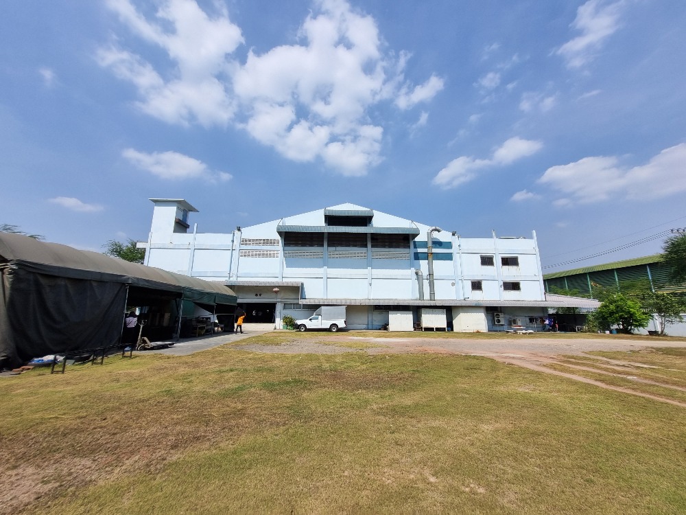 For RentFactoryMahachai Samut Sakhon : Factory for rent, 2 rai, with warehouse, usable area 4535 sq m, good location, 5 minutes to Rama 2 Road