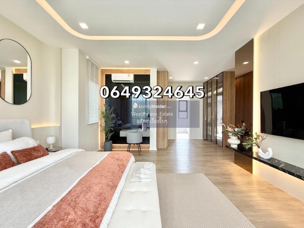For SaleHouseMin Buri, Romklao : Artique Ramkhamhaeng 164, 2-storey detached house, 75.3 sq.w., 280 sq.m., 4 bedrooms, 5 bathrooms, 3 parking spaces, pets allowed, contact 0649324645 ken
