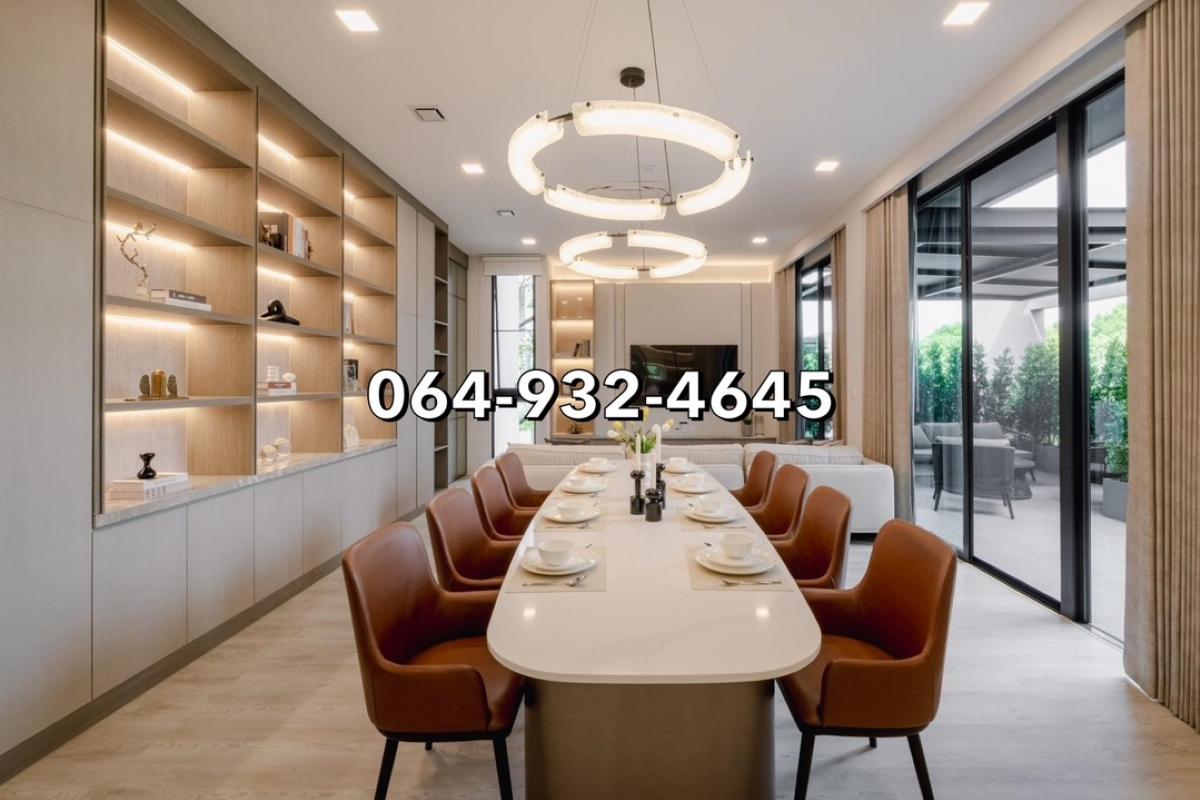ให้เช่าบ้านพัฒนาการ ศรีนครินทร์ : VIVE Krungthep Kreetha Near Wellington College 3Storeys 92.40 Sq.w 421Sq.m 4bedrooms 5bathrooms 4Parks Contact 064-932-4645 ken Rent Price Can Negotiate