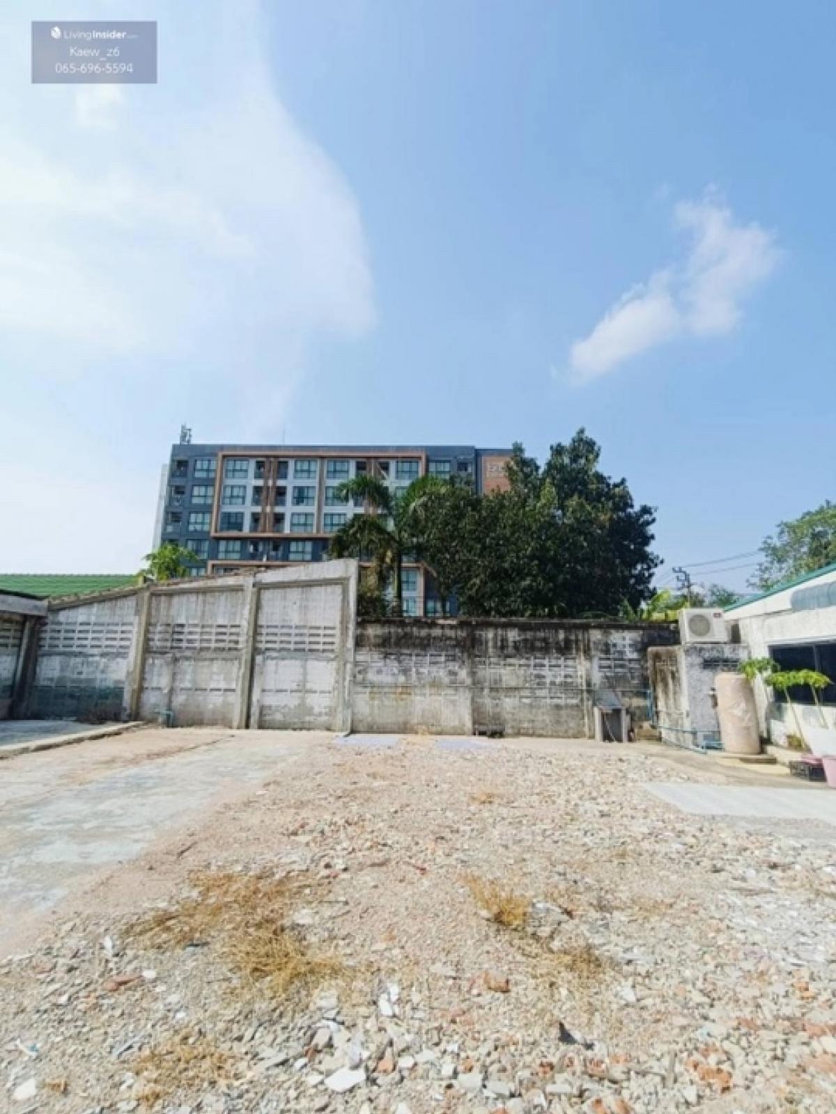 For SaleLandBangna, Bearing, Lasalle : For Sale #Land for sale 100 Sq. La Sal 19, beautiful land near the train Near the international school