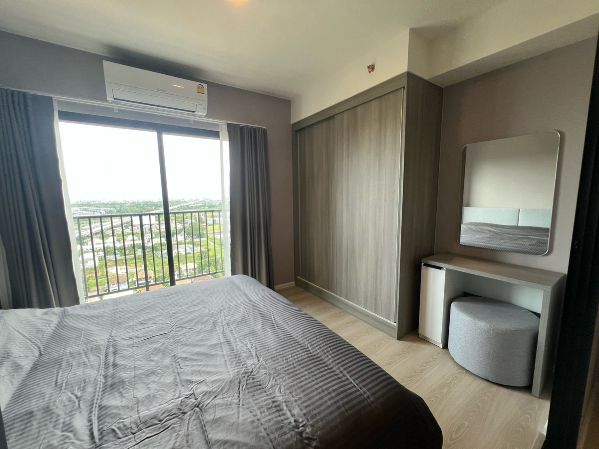 For RentCondoBangna, Bearing, Lasalle : Condo for rent, 2 Spaz Mega, 2 bedrooms, 2 bathrooms, 26th floor, size 57 sqm.