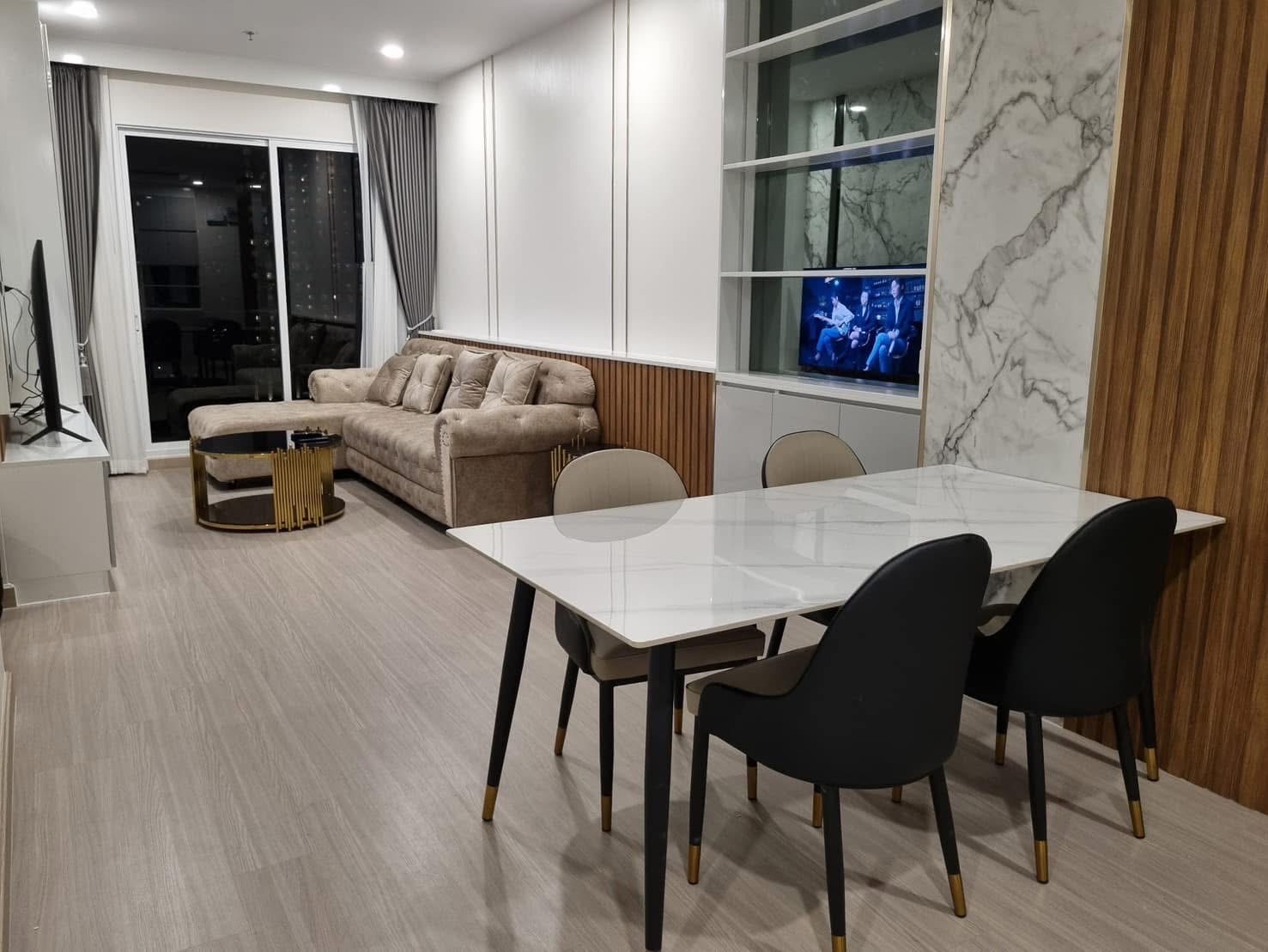 ให้เช่าคอนโดสยาม จุฬา สามย่าน : Supalai Premier Si Phraya-Samyan, 2 bed, 55000 per month