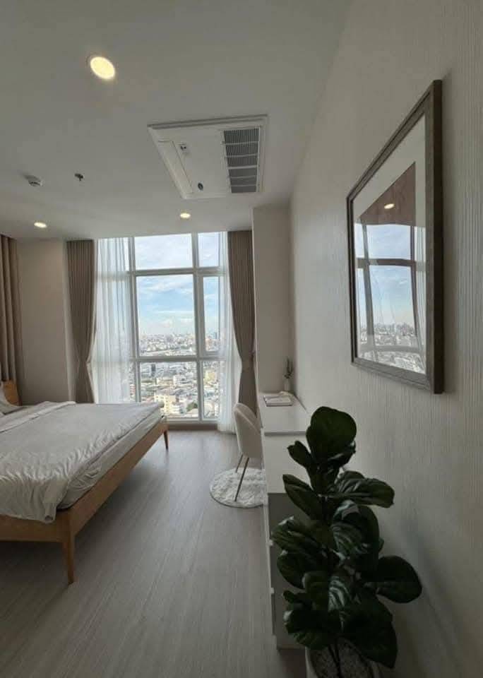 ให้เช่าคอนโดสยาม จุฬา สามย่าน : Supalai Premier Si Phraya-Samyan, 2 bed, 52000 per month