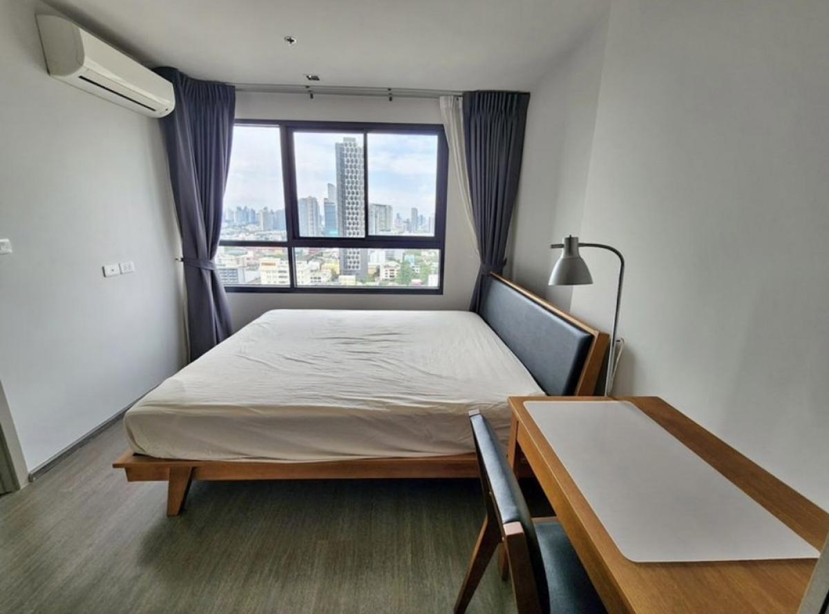For RentCondoOnnut, Udomsuk : 🚝 Cheapest price IDEO S93, next to BTS Bang Chak, expressway, 23rd floor, size 35 sq m, with bathtub, beautiful room, fully furnished, ready to move in, very cheap price 16,000 baht