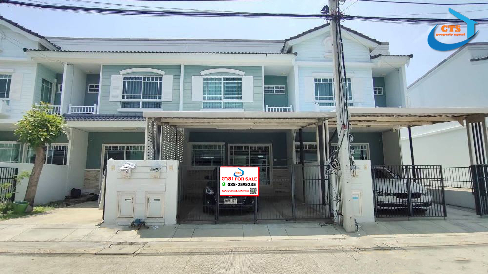 For SaleHouseSamut Prakan,Samrong : For sale/rent: Townhome, beautiful house ready to move in, Villaggio Bangna