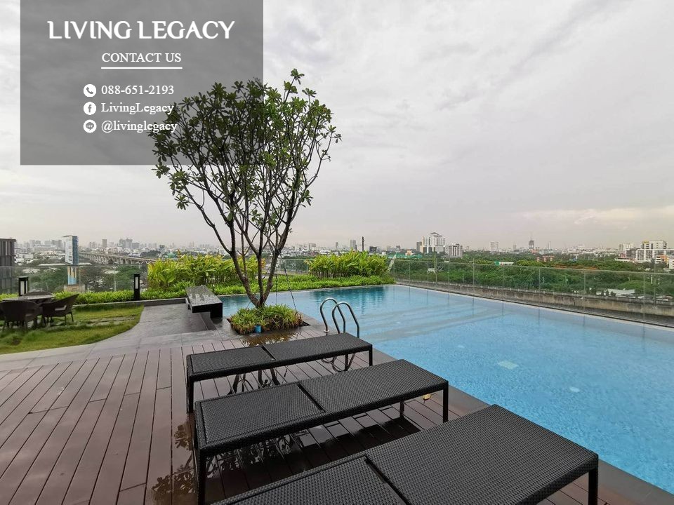 For RentCondoPattanakan, Srinakarin : LTI9I8HD Condo for rent Rich Park @ Triple Station 34.5 sq m. 9th floor line id : @livinglegacy