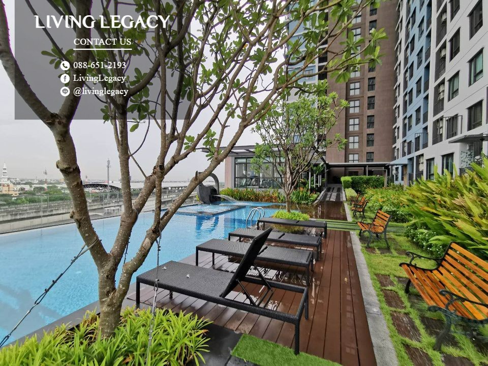 For RentCondoPattanakan, Srinakarin : LTI9I8HD Condo for rent Rich Park @ Triple Station 34.5 sq m. 9th floor line id : @livinglegacy