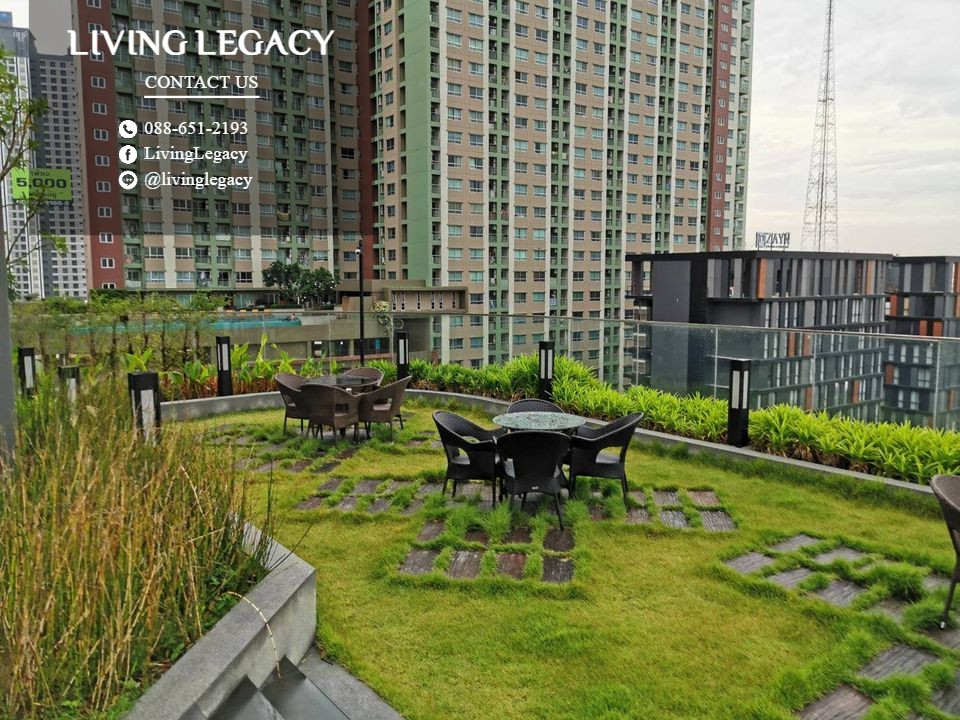 For RentCondoPattanakan, Srinakarin : LTI9I8HD Condo for rent Rich Park @ Triple Station 34.5 sq m. 9th floor line id : @livinglegacy