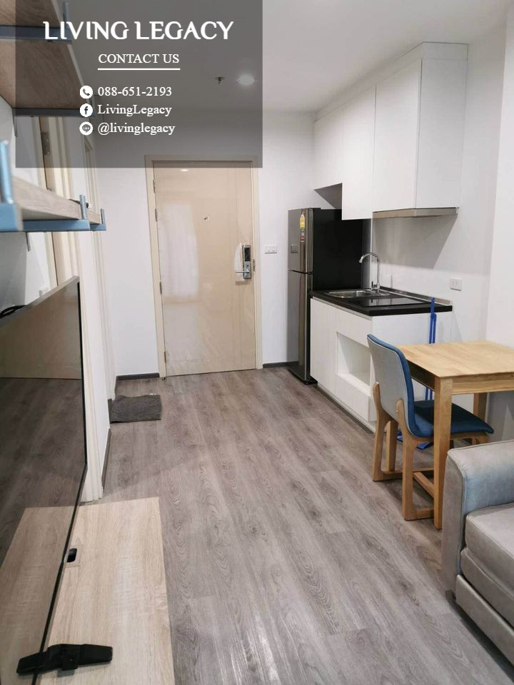 For RentCondoPattanakan, Srinakarin : LTI9I8HD Condo for rent Rich Park @ Triple Station 34.5 sq m. 9th floor line id : @livinglegacy