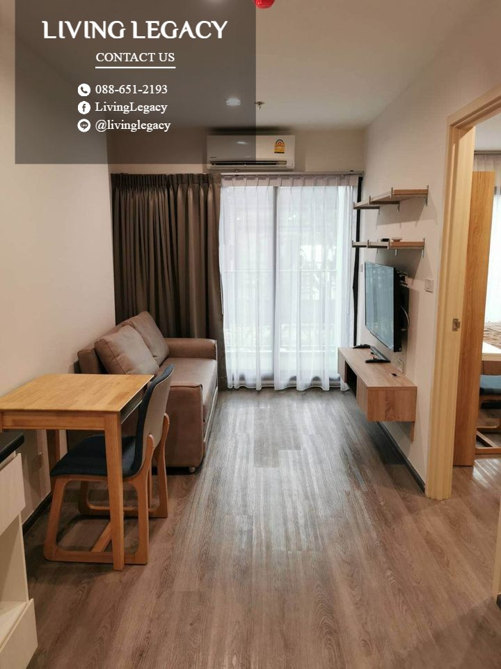 For RentCondoPattanakan, Srinakarin : LTI9I8HD Condo for rent Rich Park @ Triple Station 34.5 sq m. 9th floor line id : @livinglegacy