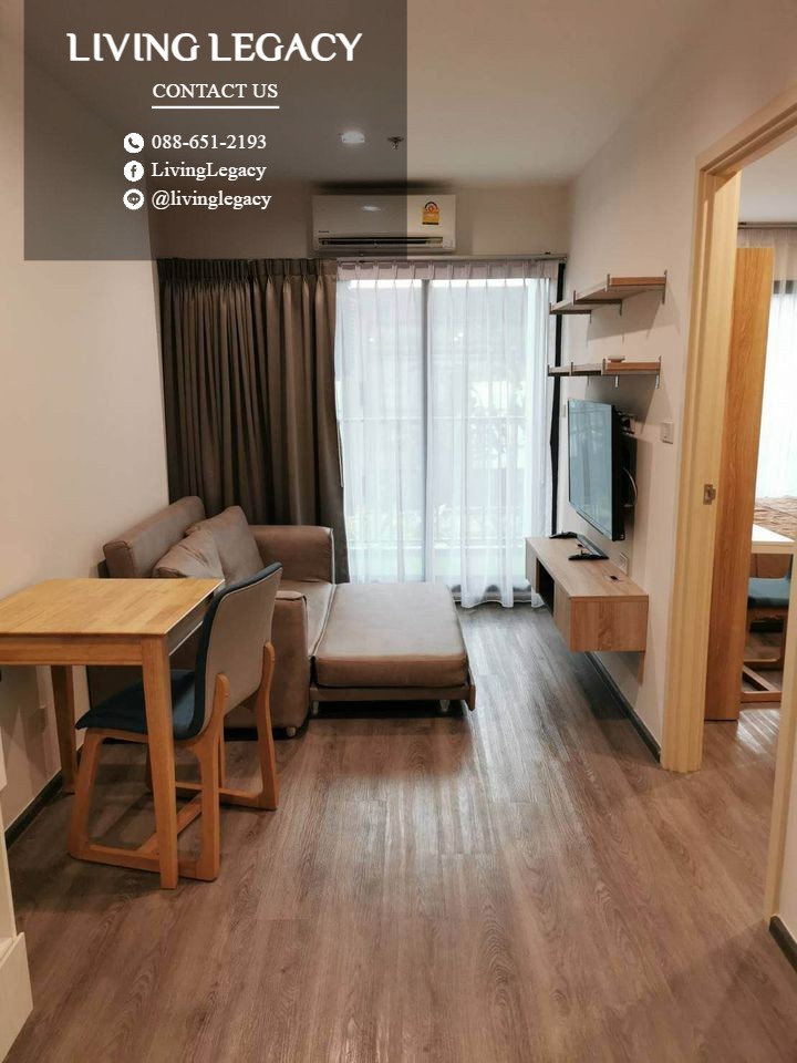 For RentCondoPattanakan, Srinakarin : LTI9I8HD Condo for rent Rich Park @ Triple Station 34.5 sq m. 9th floor line id : @livinglegacy