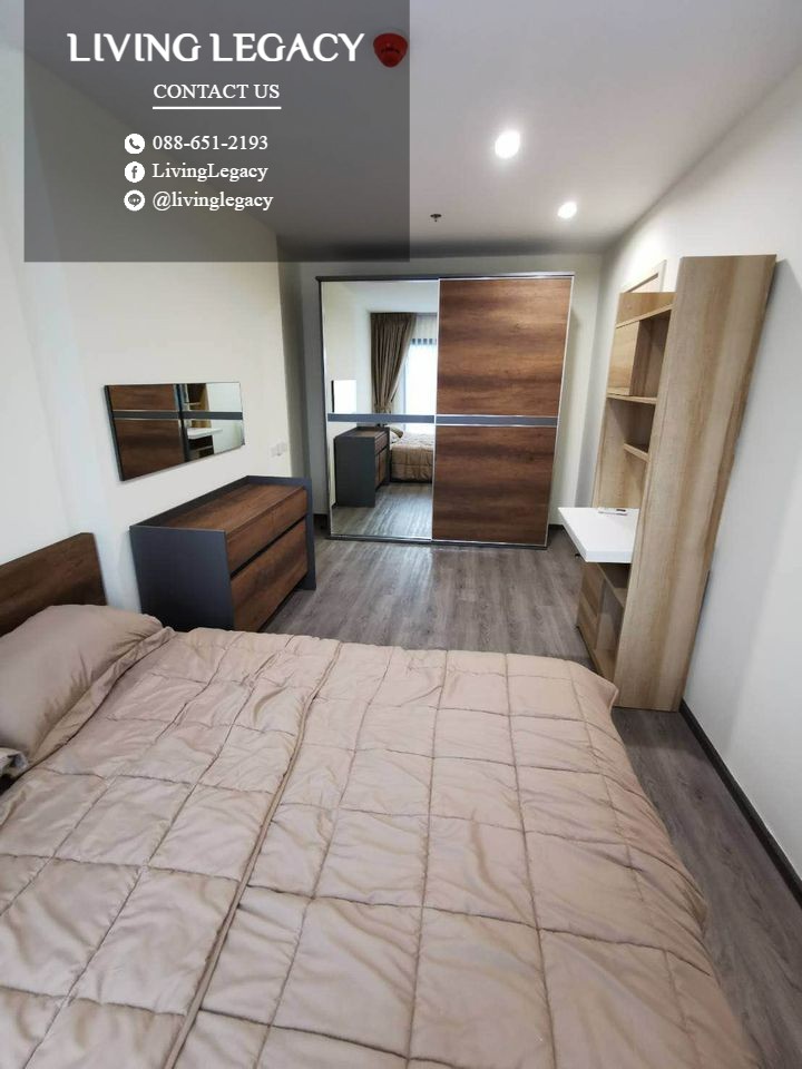 For RentCondoPattanakan, Srinakarin : LTI9I8HD Condo for rent Rich Park @ Triple Station 34.5 sq m. 9th floor line id : @livinglegacy