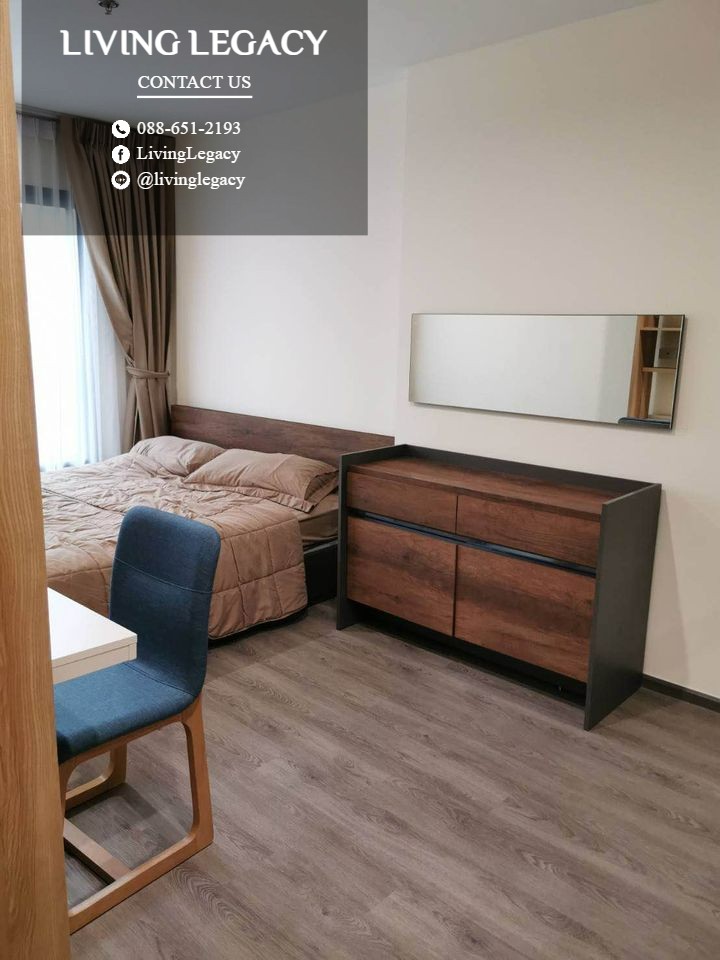 For RentCondoPattanakan, Srinakarin : LTI9I8HD Condo for rent Rich Park @ Triple Station 34.5 sq m. 9th floor line id : @livinglegacy