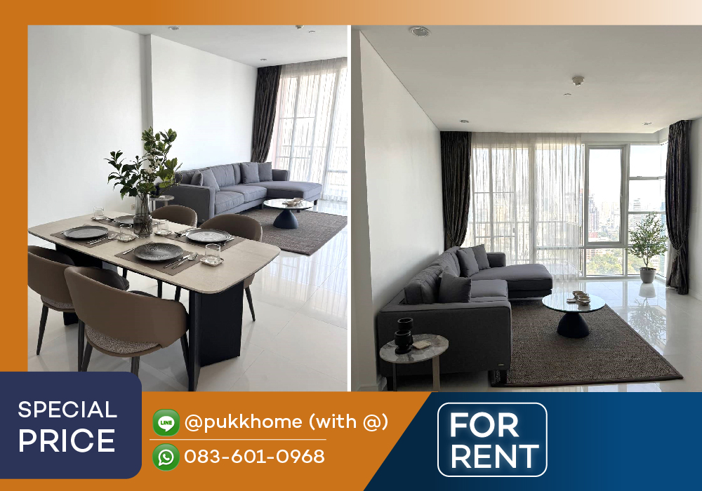 ให้เช่าคอนโดสุขุมวิท อโศก ทองหล่อ : Fullerton Sukhumvit . 2 Bedroom | Best Price 📞 Line : @pukkhome (with @)