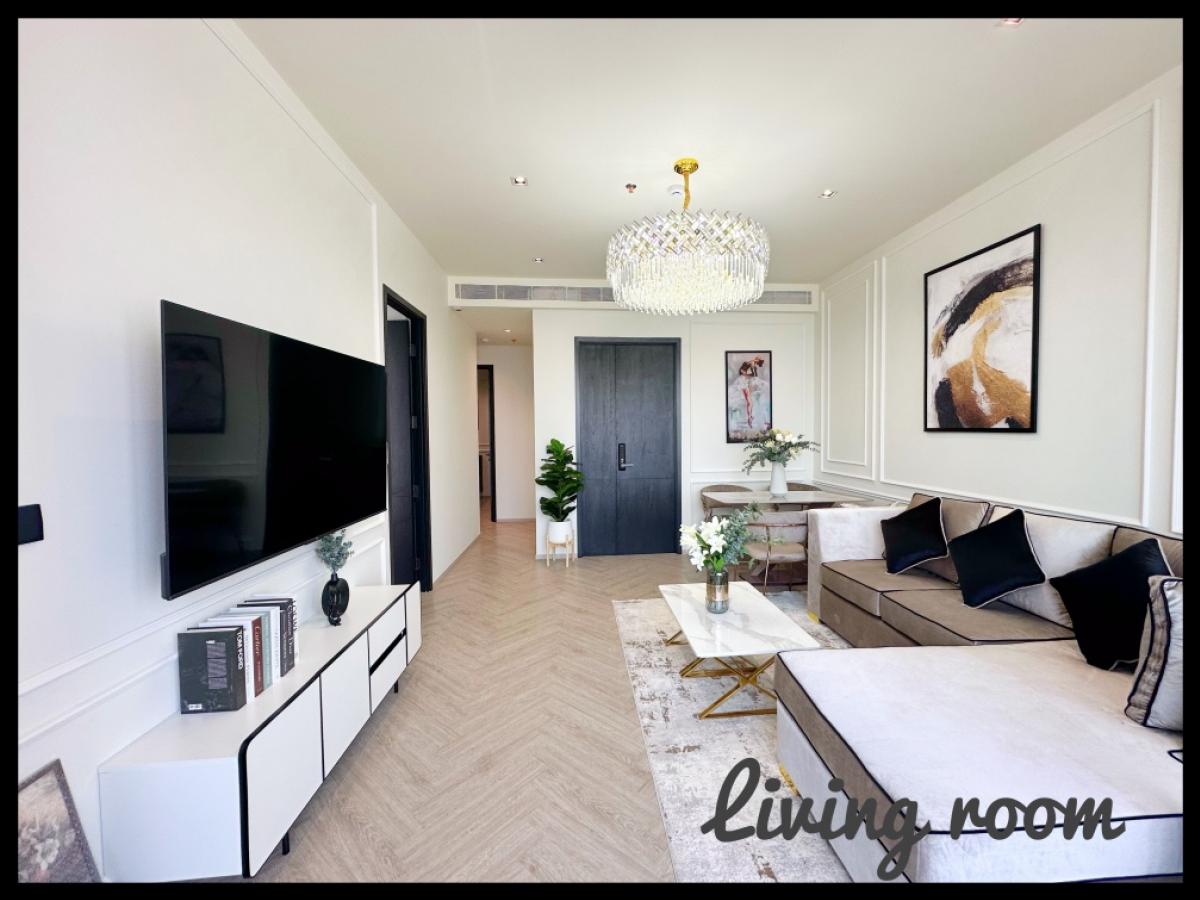 For RentCondoWongwianyai, Charoennakor : 🔥Urgent for rent🔥Chapter Charoennakorn Riverside, 2 bedrooms, 2 bathrooms, beautifully decorated, fully furnished, with private elevator❗