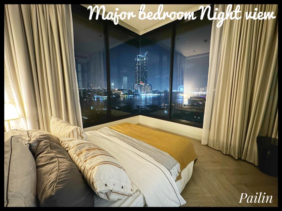 For RentCondoWongwianyai, Charoennakor : 🔥Urgent for rent🔥Chapter Charoennakorn Riverside, 2 bedrooms, 2 bathrooms, beautifully decorated, fully furnished, with private elevator❗