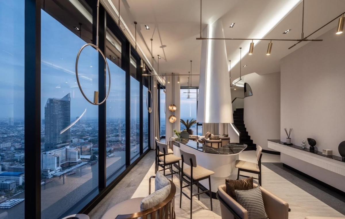 For RentCondoWongwianyai, Charoennakor : 🔥Urgent for rent🔥Chapter Charoennakorn Riverside, 2 bedrooms, 2 bathrooms, beautifully decorated, fully furnished, with private elevator❗