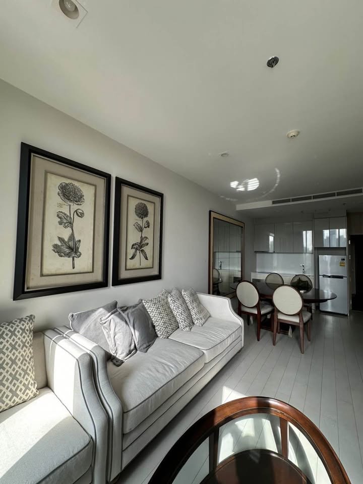 For SaleCondoWitthayu, Chidlom, Langsuan, Ploenchit : Property code Bh0654 Noble Ploenchit, room size 58.69 sq m., 1 bedroom, 1 bathroom, 20th floor