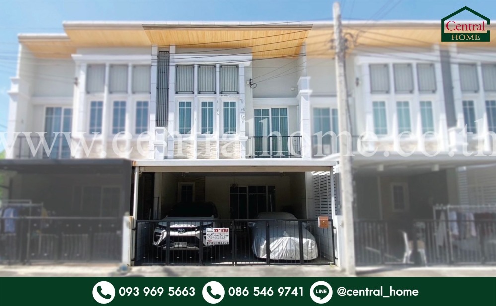 For SaleTownhomeNawamin, Ramindra : Townhouse Golden Town Ramintra - Khubon, beautifully decorated, cheap price