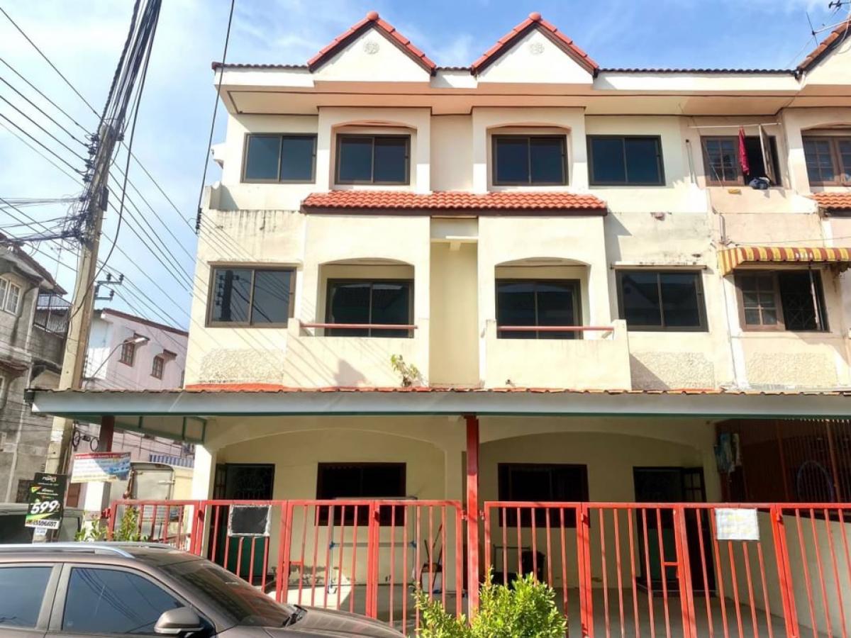 ขายทาวน์โฮมบางแค เพชรเกษม : ขายทาวน์โฮม 3ชั้น หมู่บ้านสุขสันต์ 6 กาญจนา-บางแค 📍