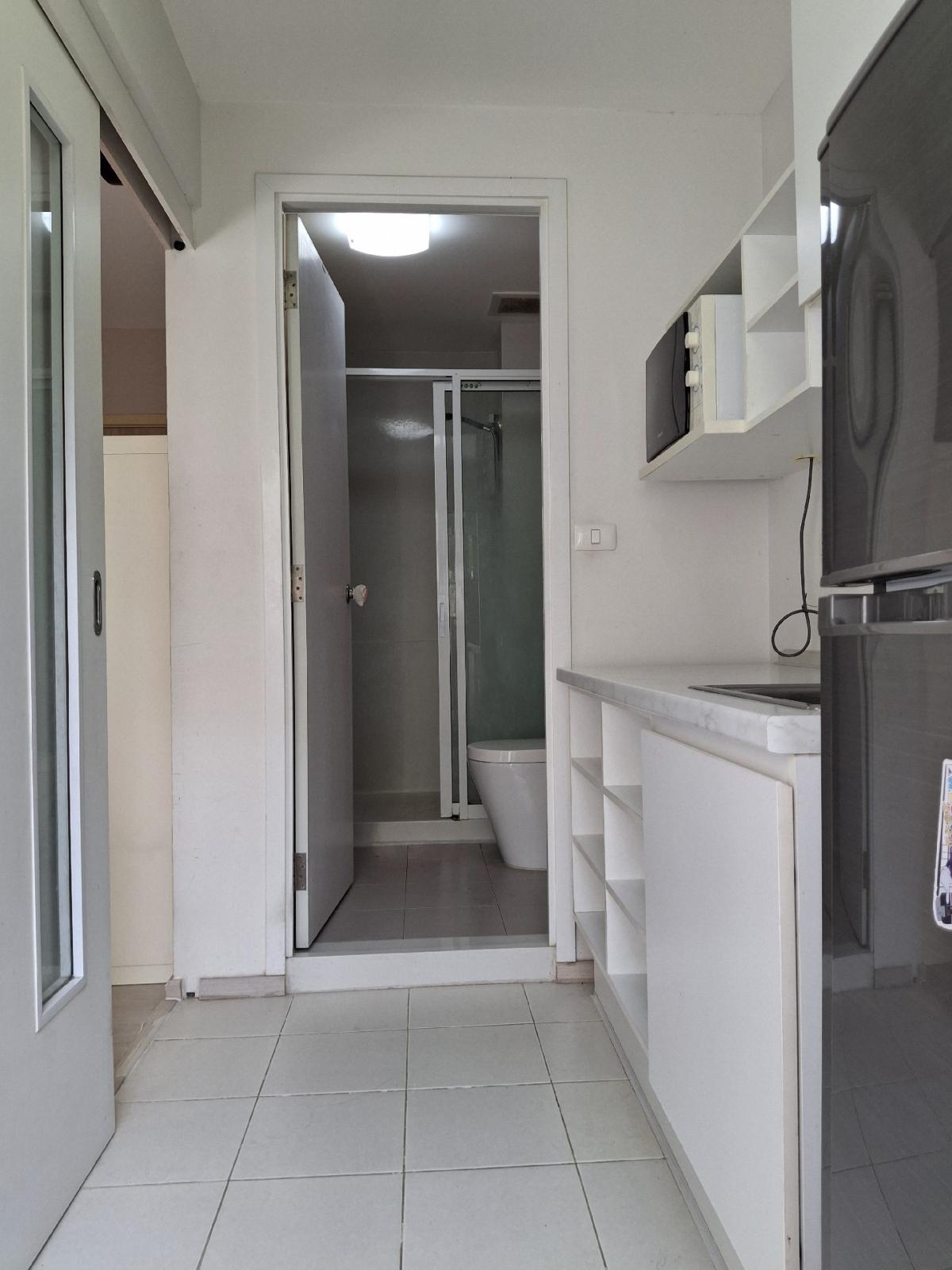 For RentCondoRama 2, Bang Khun Thian : Condo for rent, 28 sq m., Plum Rama 2, Phase 1, Building A, 2nd floor, garden view, near Central Rama 2, Bangmod Hospital, Rama 2 Expressway, make an appointment to view 0961944999 LINE: 14home