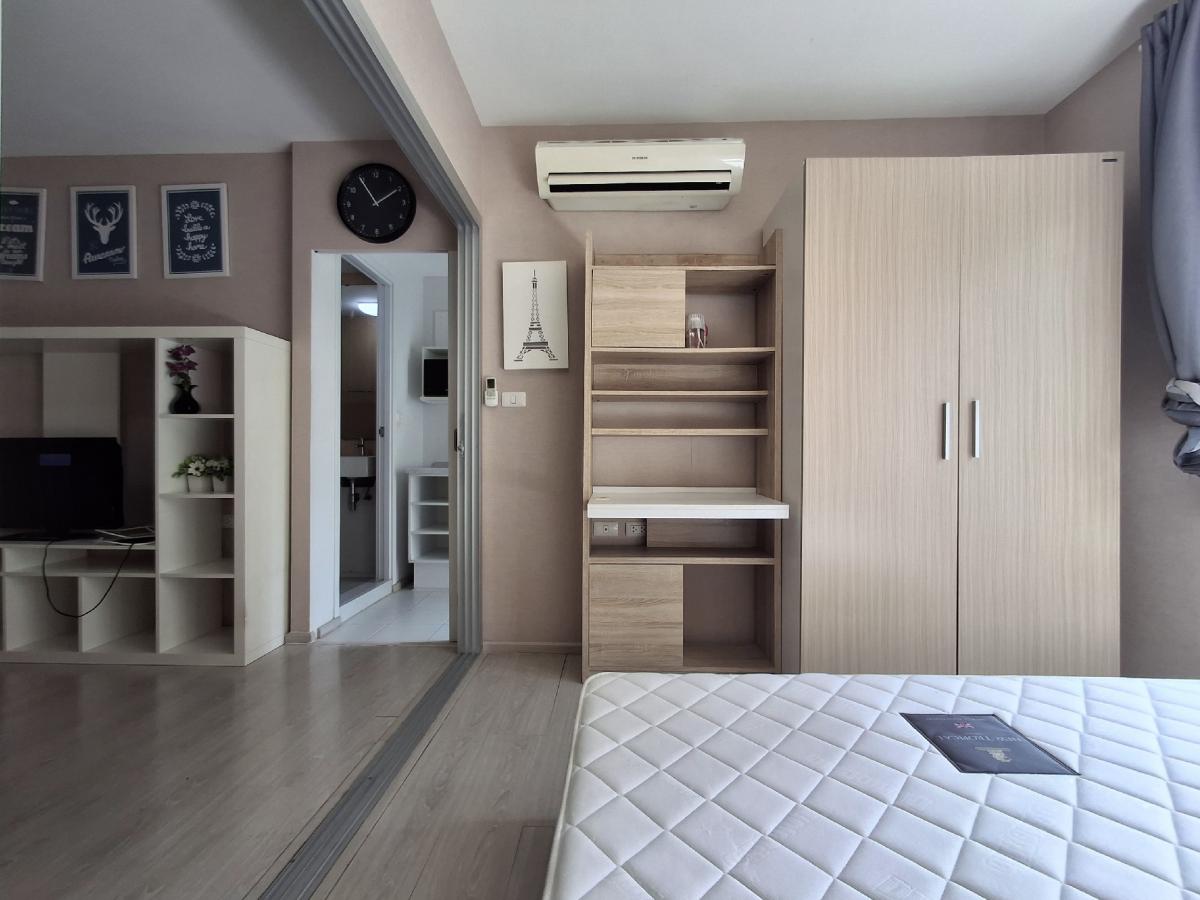 For RentCondoRama 2, Bang Khun Thian : Condo for rent, 28 sq m., Plum Rama 2, Phase 1, Building A, 2nd floor, garden view, near Central Rama 2, Bangmod Hospital, Rama 2 Expressway, make an appointment to view 0961944999 LINE: 14home