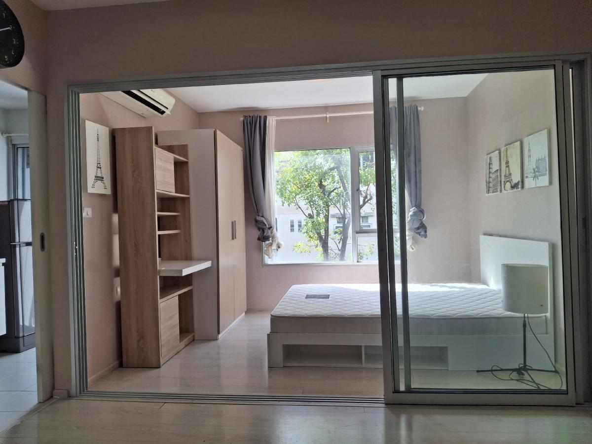 For RentCondoRama 2, Bang Khun Thian : Condo for rent, 28 sq m., Plum Rama 2, Phase 1, Building A, 2nd floor, garden view, near Central Rama 2, Bangmod Hospital, Rama 2 Expressway, make an appointment to view 0961944999 LINE: 14home