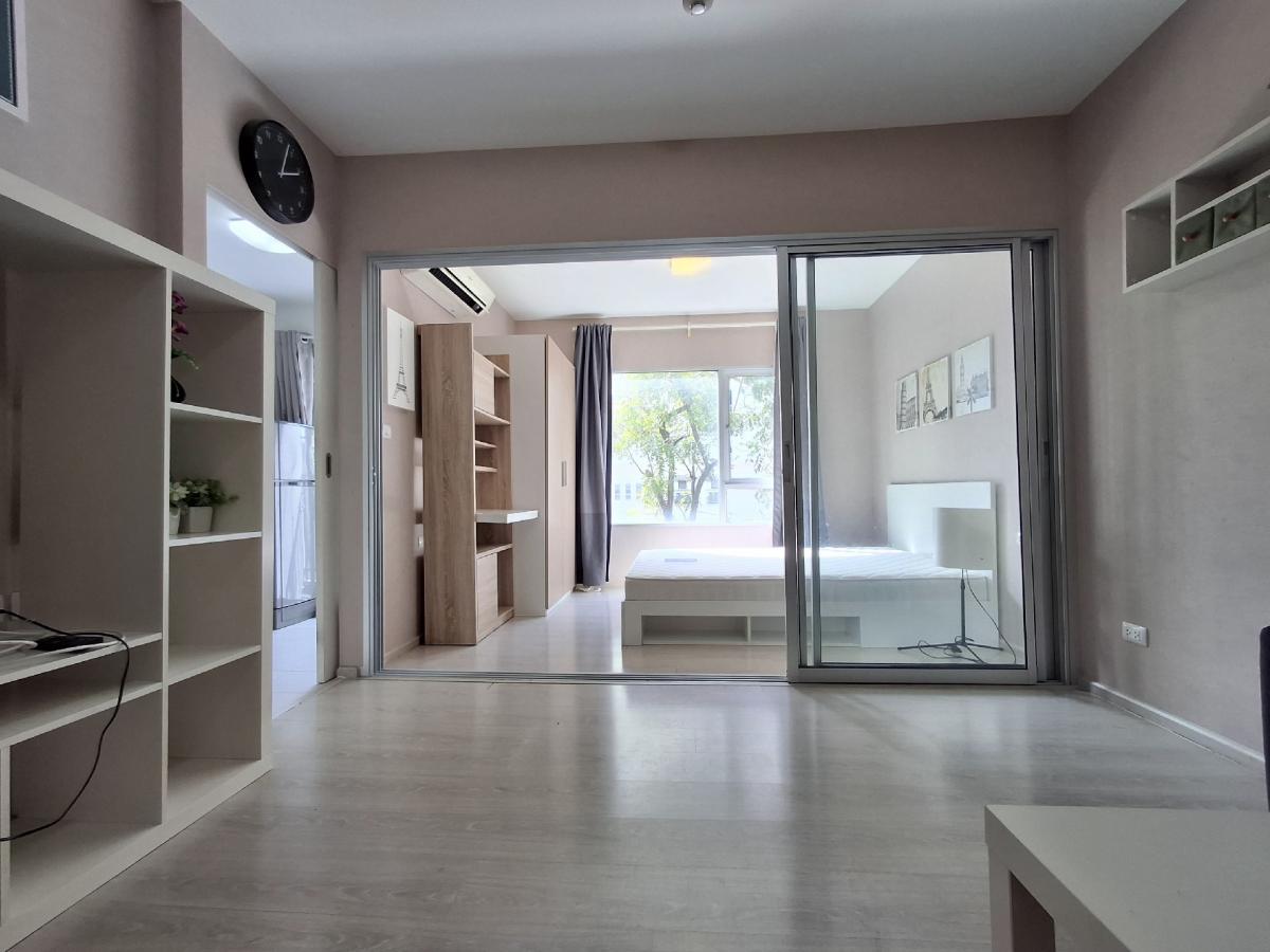 For RentCondoRama 2, Bang Khun Thian : Condo for rent, 28 sq m., Plum Rama 2, Phase 1, Building A, 2nd floor, garden view, near Central Rama 2, Bangmod Hospital, Rama 2 Expressway, make an appointment to view 0961944999 LINE: 14home