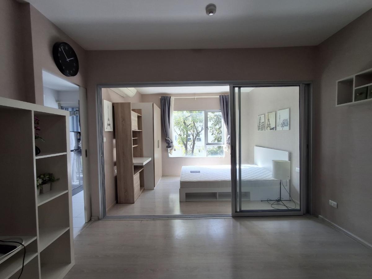 For RentCondoRama 2, Bang Khun Thian : Condo for rent, 28 sq m., Plum Rama 2, Phase 1, Building A, 2nd floor, garden view, near Central Rama 2, Bangmod Hospital, Rama 2 Expressway, make an appointment to view 0961944999 LINE: 14home