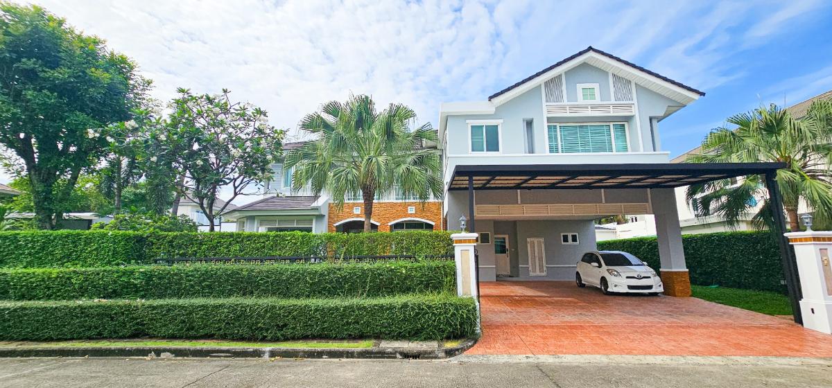 For SaleHouseLadkrabang, Suwannaphum Airport : 🚩⭐️For sale/rent: Perfect Masterpiece Village, Rama 9, with private swimming pool ‼️ Near Suvarnabhumi, only 20 minutes (H24205)