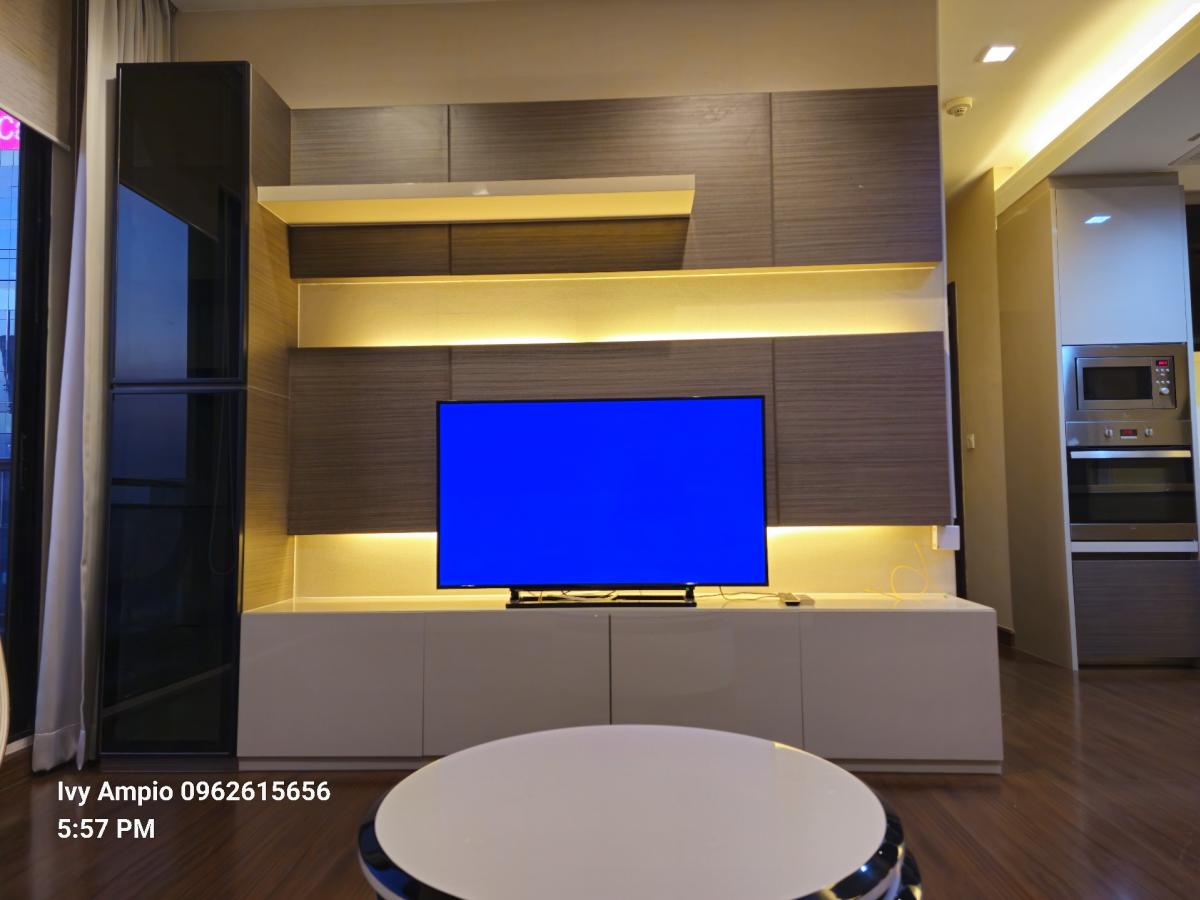 For RentCondoRatchadapisek, Huaikwang, Suttisan : Ivy Ampio Condo f or RENT ให้เช่า ** @50,000บาท/month Call 096-2615656 ห้องกว้างมาก 78 ตรม. 2 นอน 2 น้ำ เฟอร์ครบ พร้อมอยู่ Location : Huaikwang -Ratchada - Rama9 Rental Price : 59,000 Baht/Month Condominium near MRT : Thai culture Station Condo