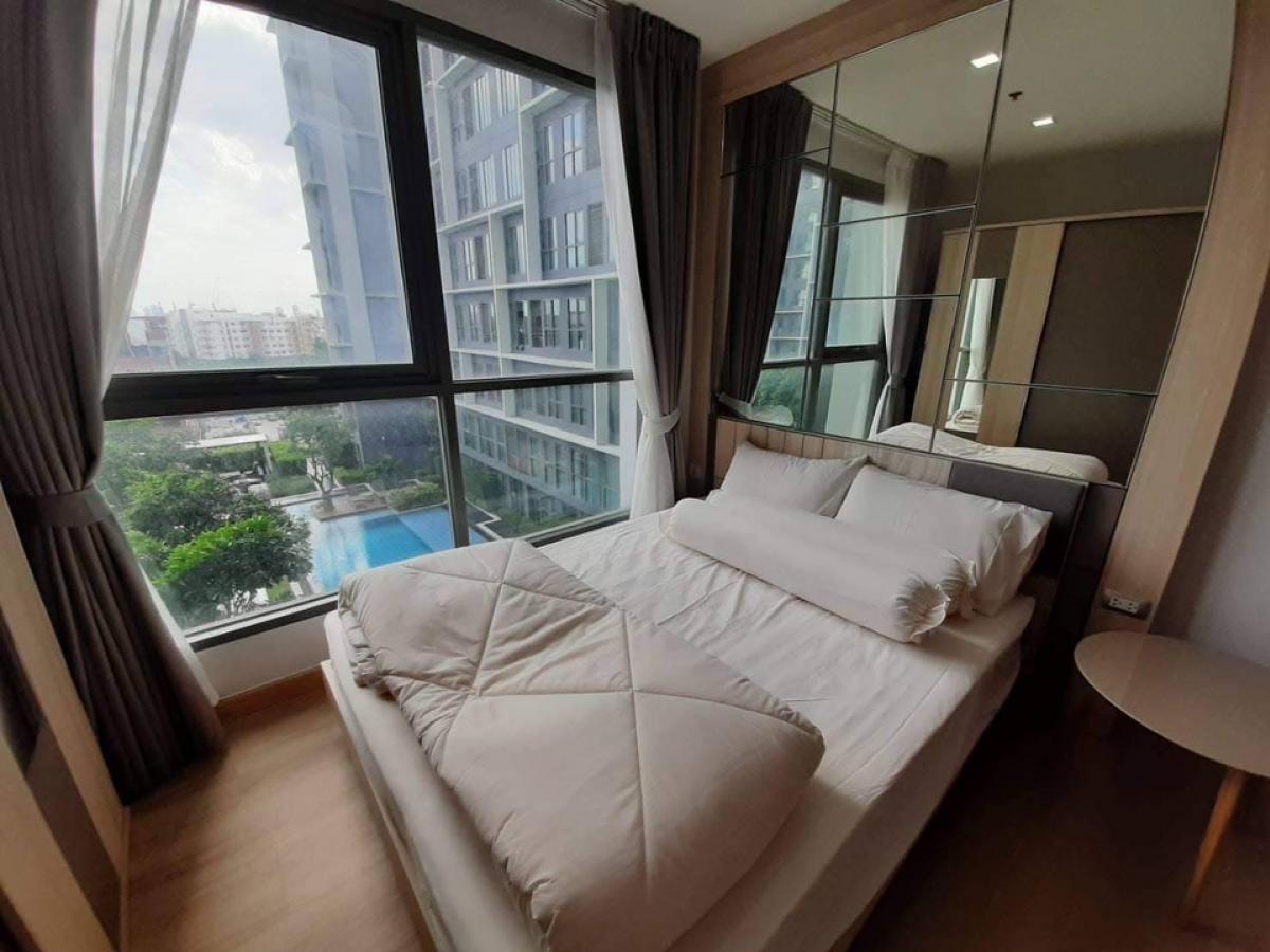 For RentCondoOnnut, Udomsuk : 🚝For rent: Ideo S81, a condo next to BTS On Nut, a studio room with complete electrical appliances and furniture, a beautiful room, ready to move in, price 12,000 baht.