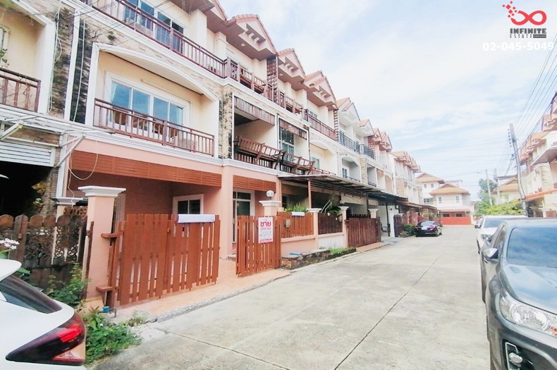 For SaleTownhomeRama5, Ratchapruek, Bangkruai : Townhouse for sale, 3 floors, Nonthri Place-Rama 5, Nakhon In Road