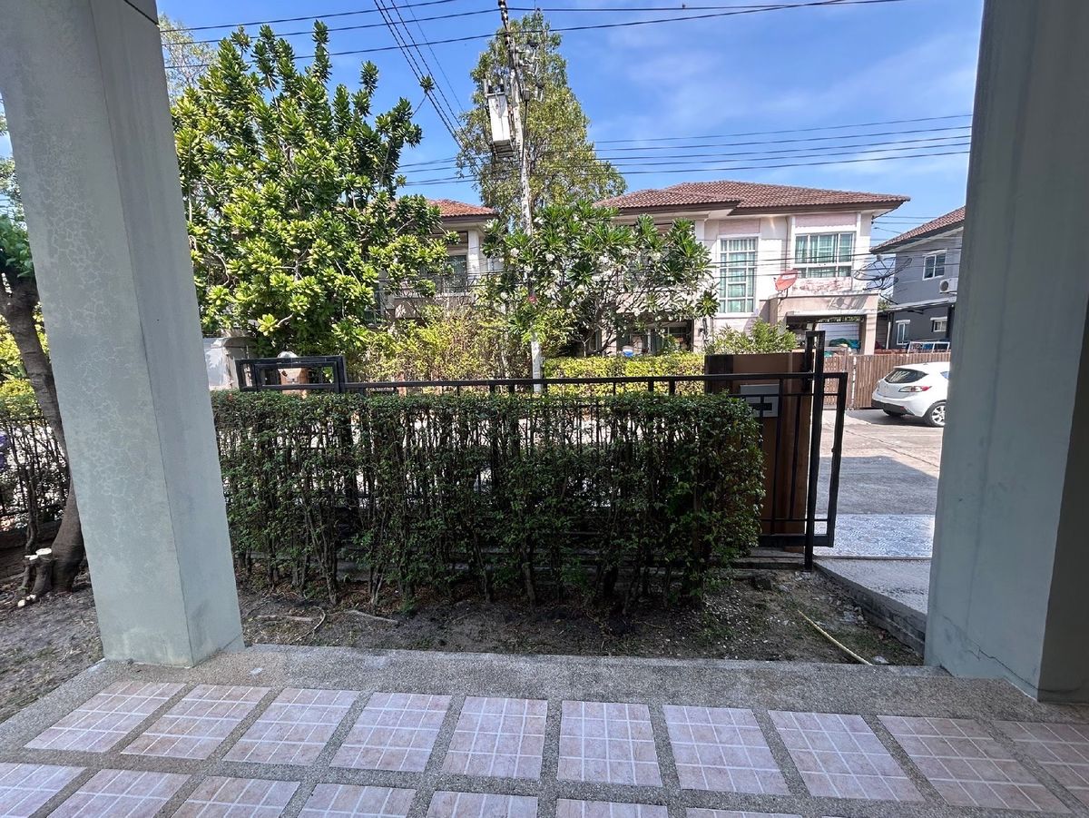 ให้เช่าบ้านลาดกระบัง สุวรรณภูมิ : ให้เช่าบ้านเดี่ยว 2 ชั้น ในโครงการ The Plant พระราม 9 - วงแหวน