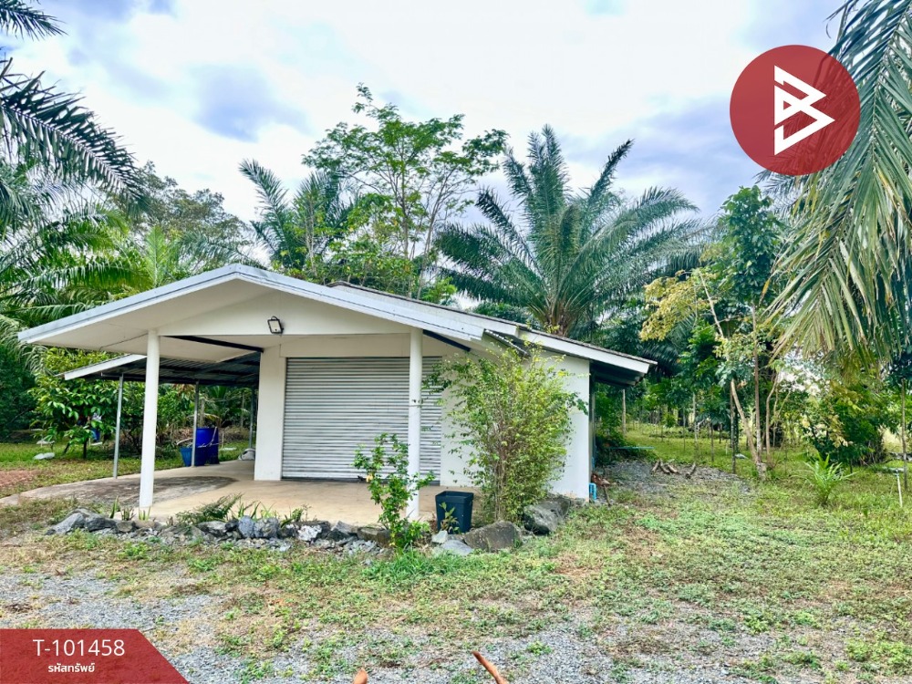 For SaleLandChanthaburi : For sale: Palm plantation land with house, area 4 rai, Chaman Subdistrict, Chanthaburi