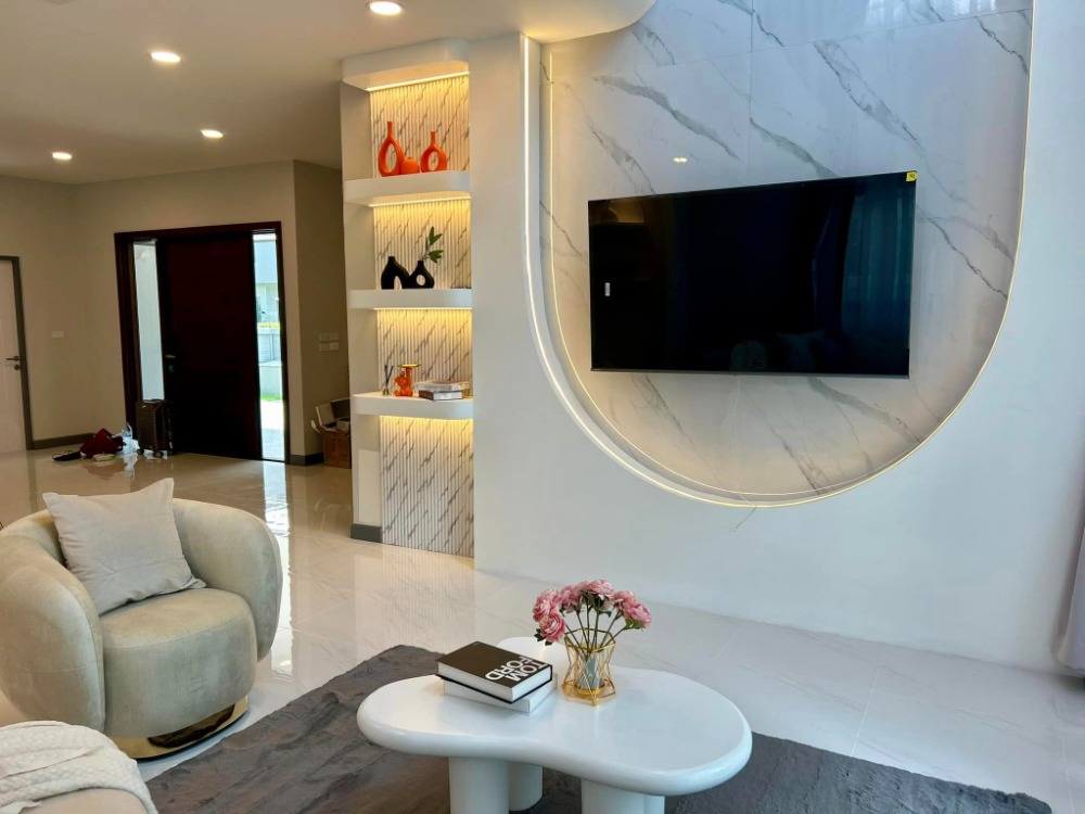 For RentHouseBangna, Bearing, Lasalle : Detached House The City Bangna / 4 Bedrooms (FOR RENT), The City Bangna / Detached House 4 Bedrooms (FOR RENT) CJ538