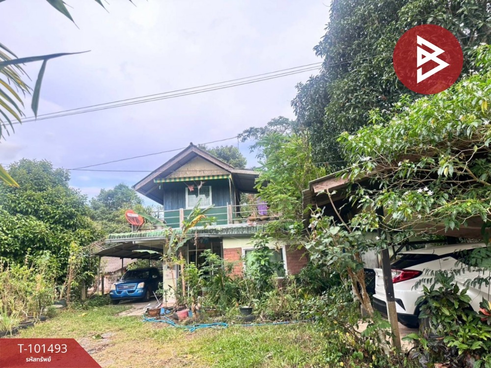 For SaleLandChanthaburi : Land for sale with buildings, area 1 rai 2 ngan, Makham, Chanthaburi