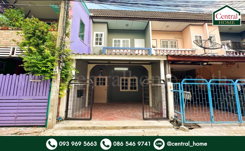 For SaleTownhomeChaengwatana, Muangthong : 2-storey townhouse, Traipsitchai Village, Soi 8, Chaeng Watthana - Pak Kret 5