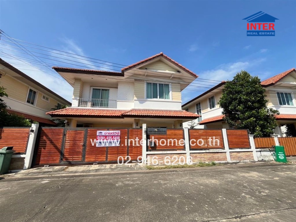 For SaleHouseNonthaburi, Bang Yai, Bangbuathong : 2-storey detached house, 55 sq m, Kamonwan Village, Salaya, Boromratchonnanee Road, Salaya Road, Sai Noi, Nonthaburi