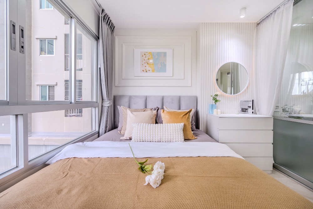 ขายคอนโดบางนา แบริ่ง ลาซาล : K-6118 ขายด่วน ! คอนโด LPN เมกะบางนา ห้องสวย ตกแต่งใหม่ พร้อมอยู่