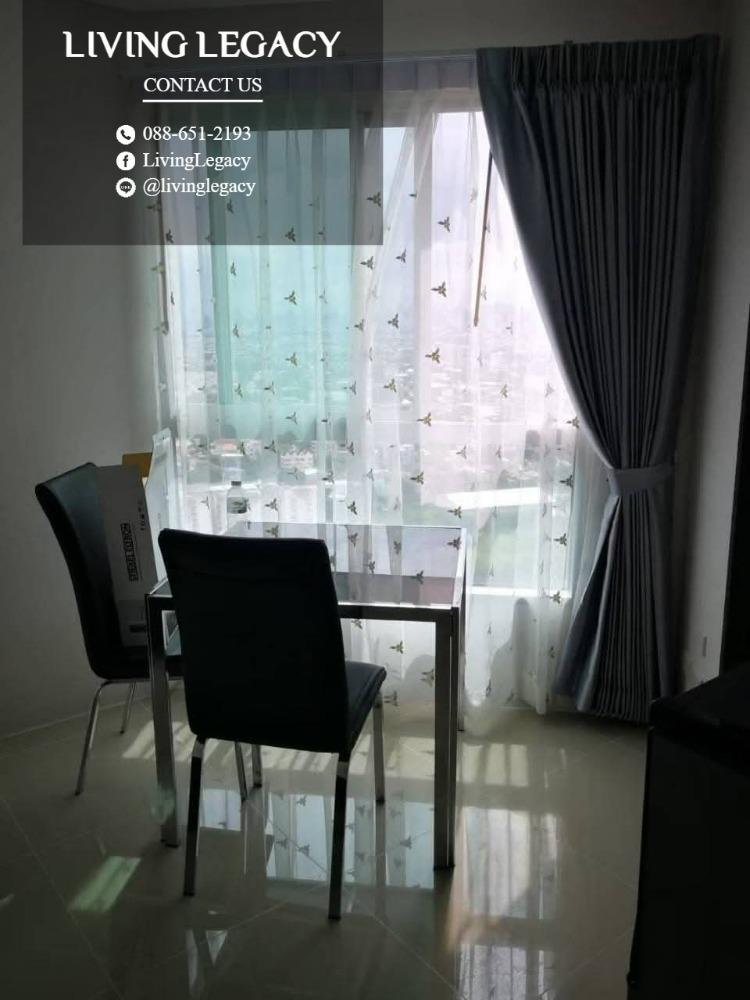 For RentCondoPattanakan, Srinakarin : SOMQSA Condo for rent Asakan Place Srinakarindra 40 sq m. 35th floor line id : @livinglegacy