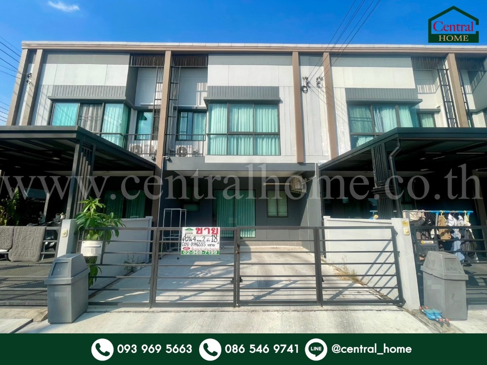 For SaleTownhomeNawamin, Ramindra : Townhome Pleno Phahon Yothin 54/1, cheapest in the project