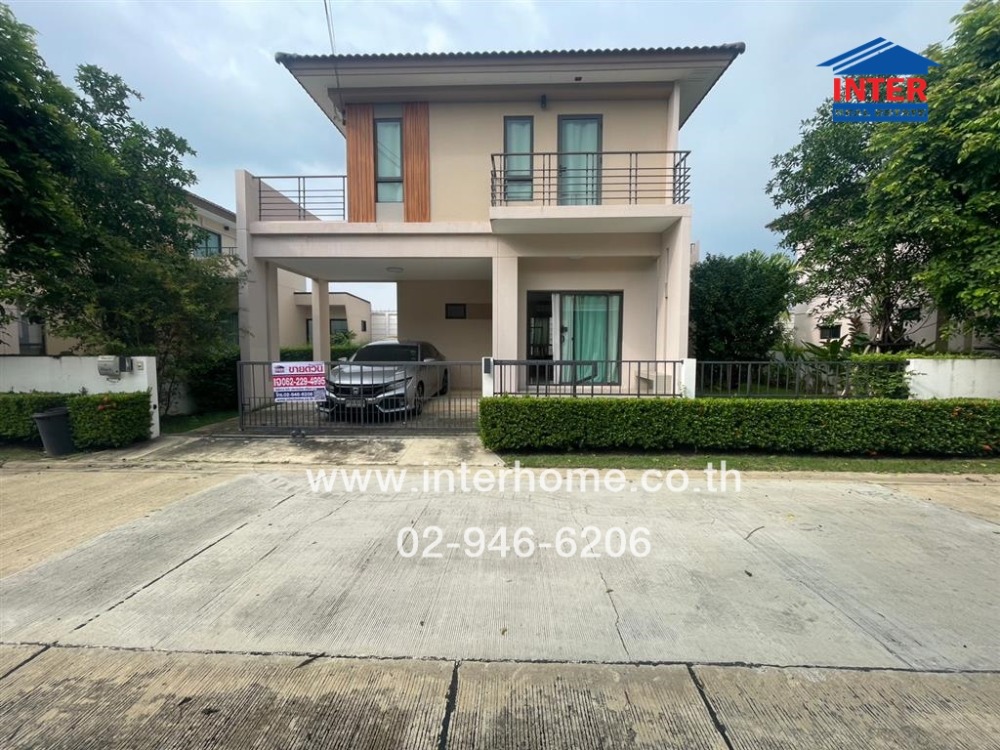 ขายบ้าน : บ้านเดี่ยว 2 ชั้น 50.6 ตร.ว. หมู่บ้านธนาวิลเลจ2 พระราม5-บางใหญ่ ซอยแก้วอินทร์ ถนนกาญจนาภิเษก ถนนจันทร์ทองเอี่ยม ถนนคลองถนน บางใหญ่ นนทบุรี