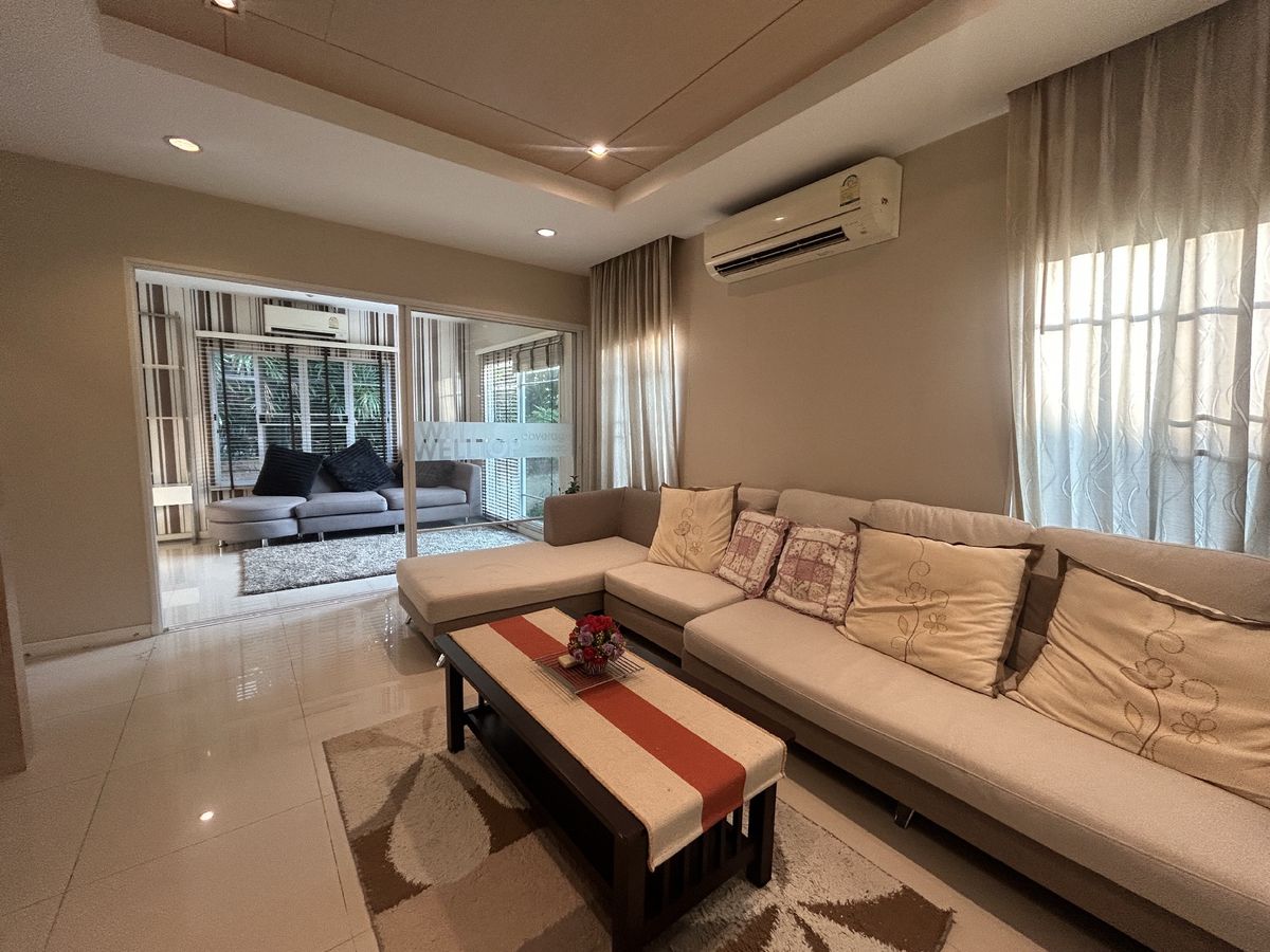 ให้เช่าบ้านลาดกระบัง สุวรรณภูมิ : ให้เช่าบ้านเดี่ยว 2 ชั้น ในโครงการ The Plant พระราม 9 - วงแหวน