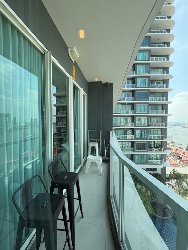 ขายคอนโดสาทร นราธิวาส : SC120024 Condo for sale, Maenam Residence, Chao Phraya River view Near BTS Saphan Taksin
