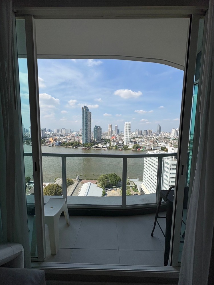 ขายคอนโดสาทร นราธิวาส : SC120024 Condo for sale, Maenam Residence, Chao Phraya River view Near BTS Saphan Taksin