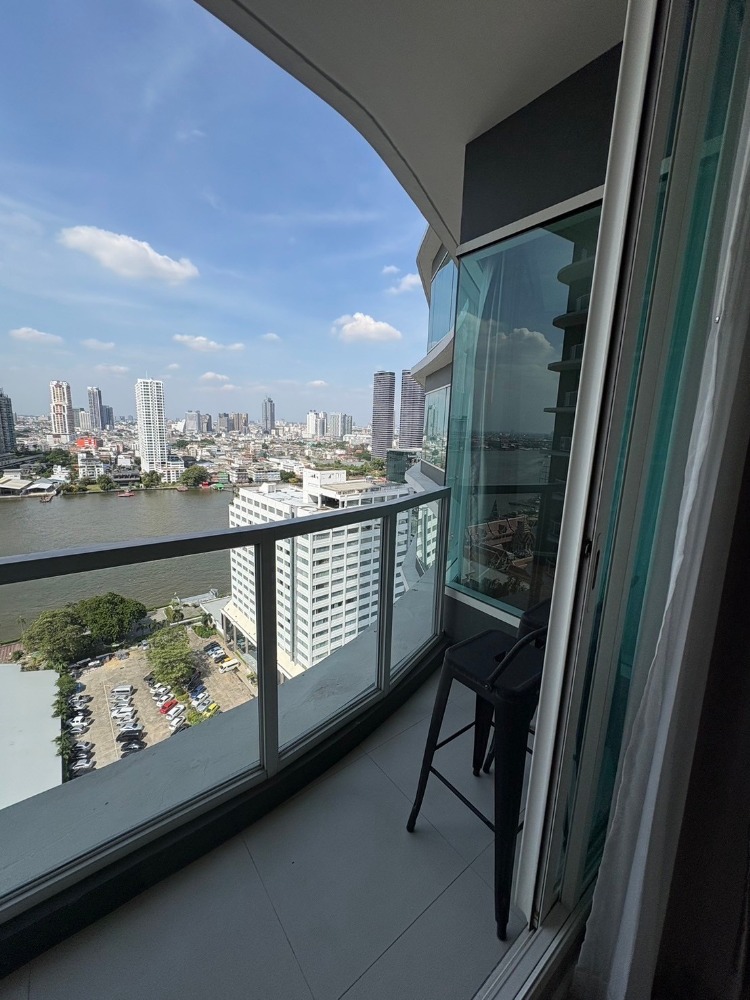 ขายคอนโดสาทร นราธิวาส : SC120024 Condo for sale, Maenam Residence, Chao Phraya River view Near BTS Saphan Taksin